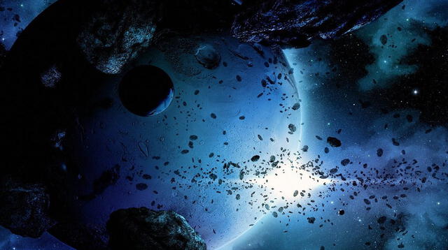 Un grupo de asteroides pone en peligro a la Tierra.
