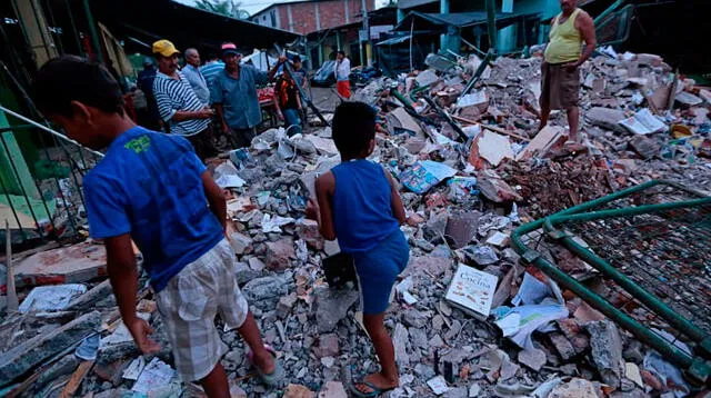 Terremoto en Ecuador.