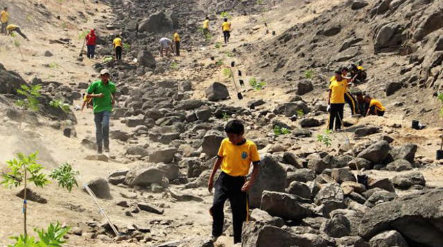 Las Lomas de Mangomarca es una zona ecológica 