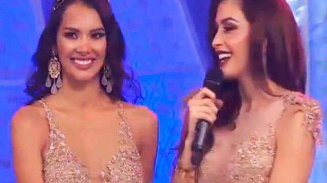 Milett Figueroa en el 'Miss Perú 2016'