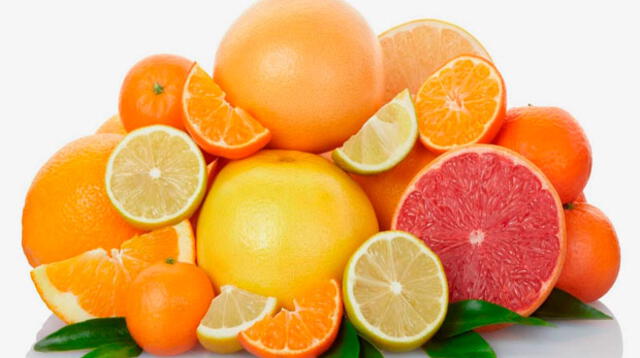 Las frutas cítricas aportan vitamina C  y producen antioxidantes