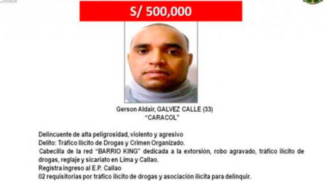 Orden de captura internacional contra Gerson Gálvez