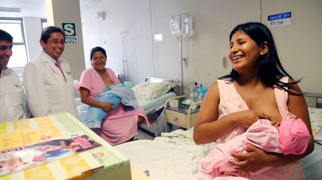 Se convirtieron en madres en los primeros minutos de de su dia.