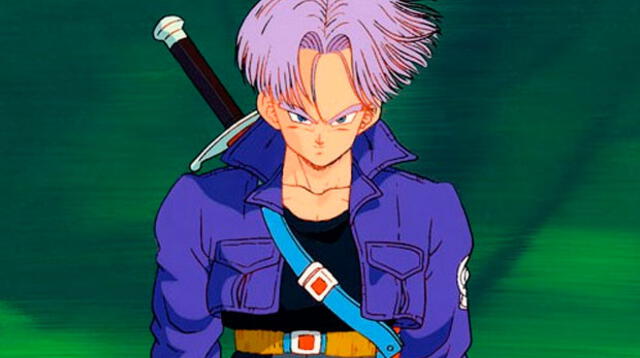 Trunks del futuro apareció por primera vez en la saga de Cell