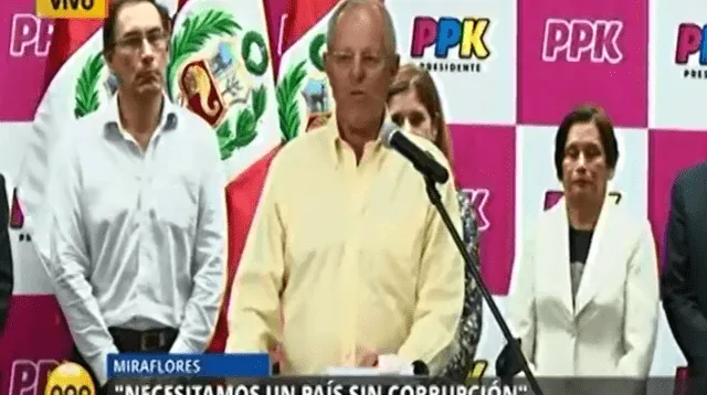 PPK fue enérgico en su discurso.