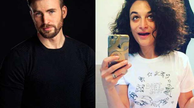 Chris Evans y su actual pareja