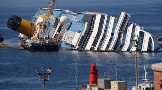 El moderno crucero Concordia se hundió por fallas humanas