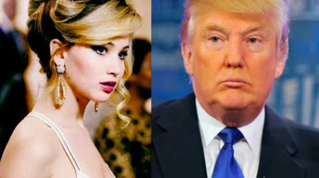 Jennifer Lawrence dejó en claro su mensaje a Trump