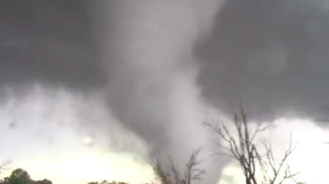 Tornado de Oklahoma en video.