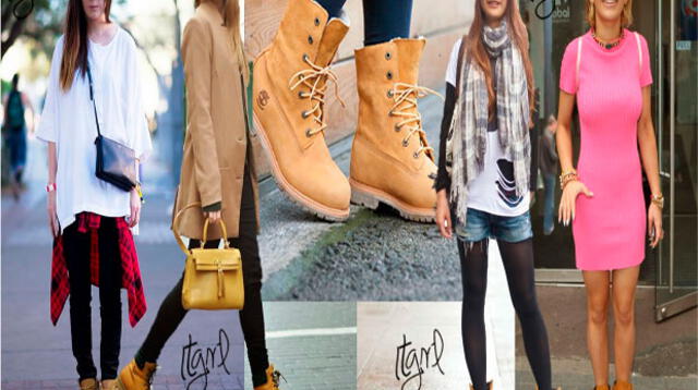 A pesar que se vean toscas, estas botas se ven geniales con vestidos, short y pantalón