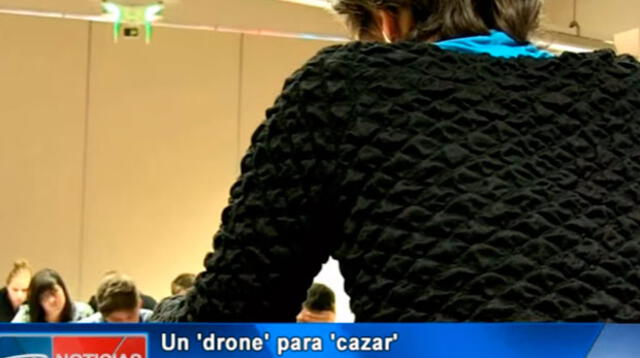 Profesores vigilarán alumnos desde su laptop gracias a dron