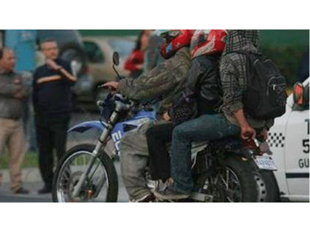 Motos con dos personas no podrán circular en Pueblo Libre