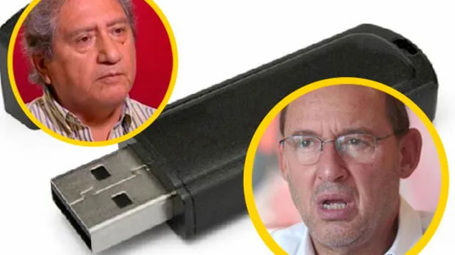 Acusan a José Chlimper de haber entregado USB con audio recortado y manipulado de Jesús Vásquez