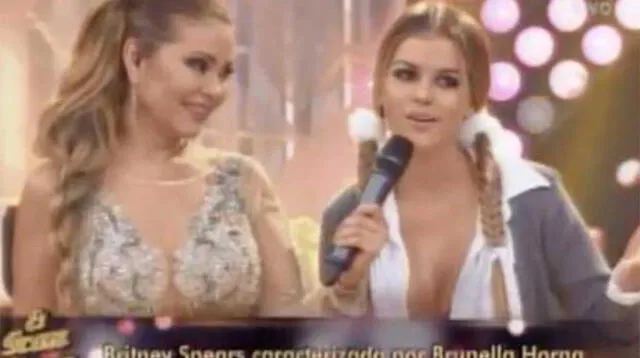 Brunella Horna y Gisela Valcárcel pasó mal momento en El Gran Show