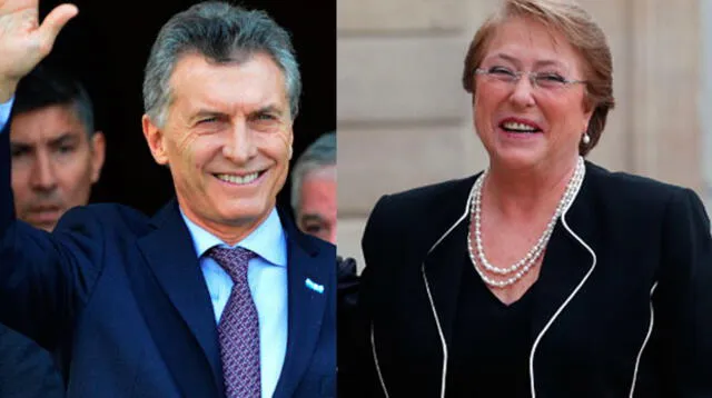 Mauricio Macri y Michelle Bachelet fueron los primeros en saludar a Pedro Pablo Kuczynski