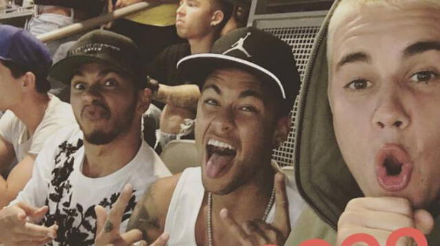 Neymar hace duo con Beiber