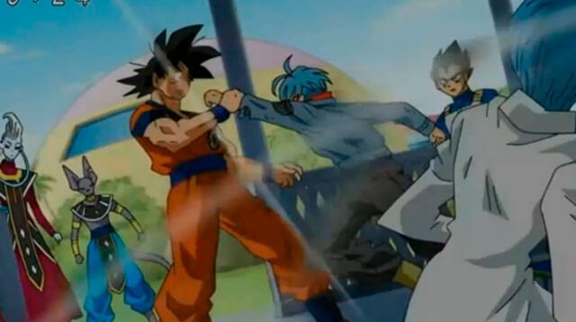 Trunks desconoció a Goku y pensó que era el enemigo
