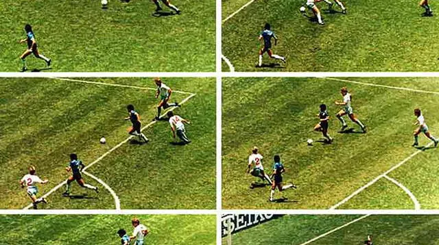 Esa dia Maradona anotó también 'El gol del siglo'.