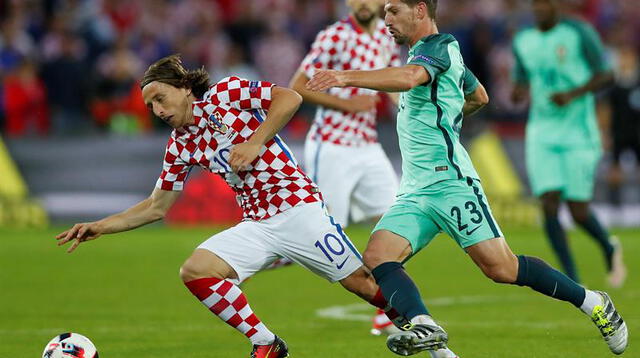 Croacia puso el fútbol, pero fue Portugal que se llevó la victoria. FOTO: EFE