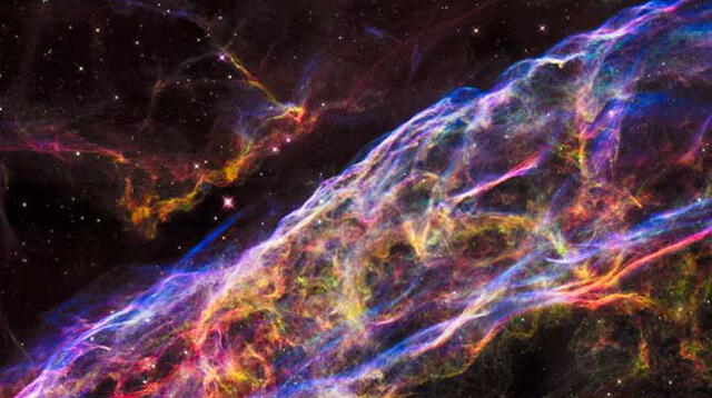 Nebulosa de Velo, es una de las fotos más bellas de la NASA