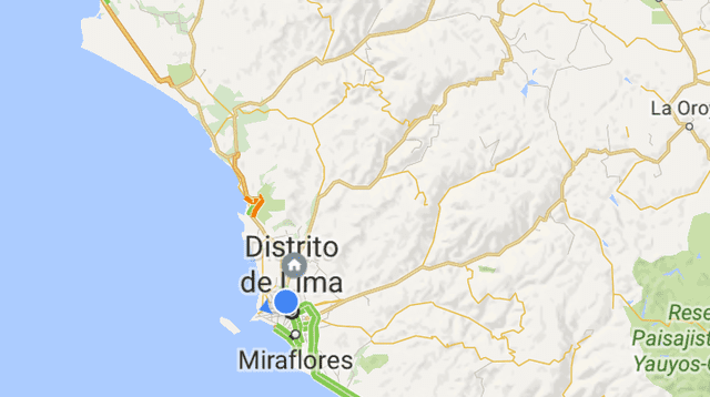 Fuerte sismo en Lima