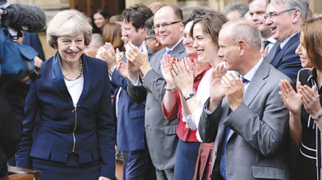 Theresa may se erige como una figura en la política inglesa