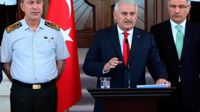 El primer ministro turco, Binali Yildirim señaló que medida se debatirá en el parlamento