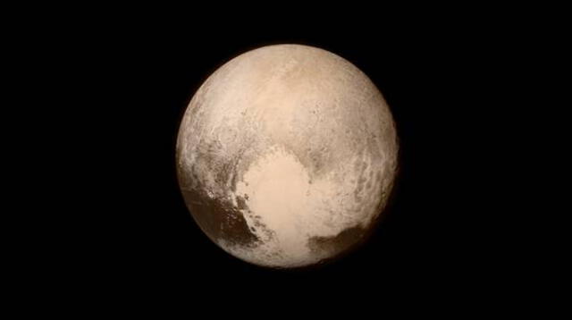 New Horizons captó así a Plutón
