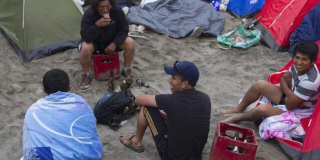 Prohíben acampar en playas de Ancón
