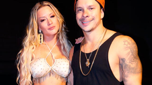 Piloto y cantante pasaron juntos las Fiestas Patrias