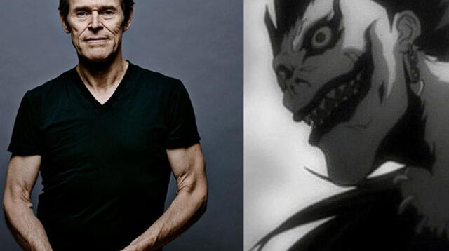 Actor Willem Dafoe será el encargado de dar vida a 'Ryuk' en la nueva adaptación de "Death Note"