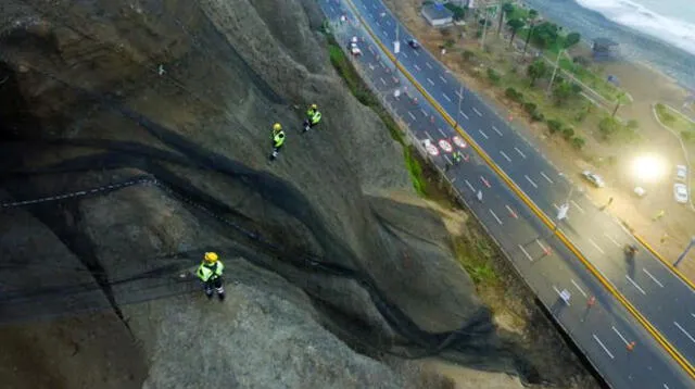 Trabajos en la Costa Verde durarán unos 5 meses informó la Municipalidad de Lima