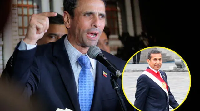Líder opositor venezolano brindó declaraciones horas antes de reunirse con PPK