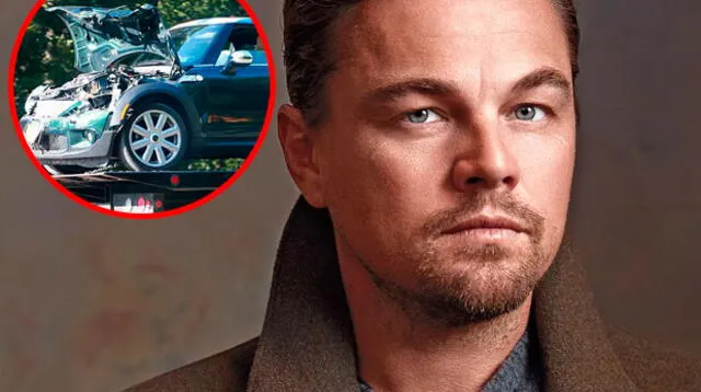 Leonardo DiCaprio y su novia sufren accidente automovilístico