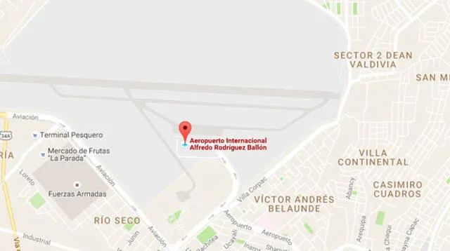 Aeropueto de Arequipa suspendió sus vuelos ante una posible amenaza de bomba