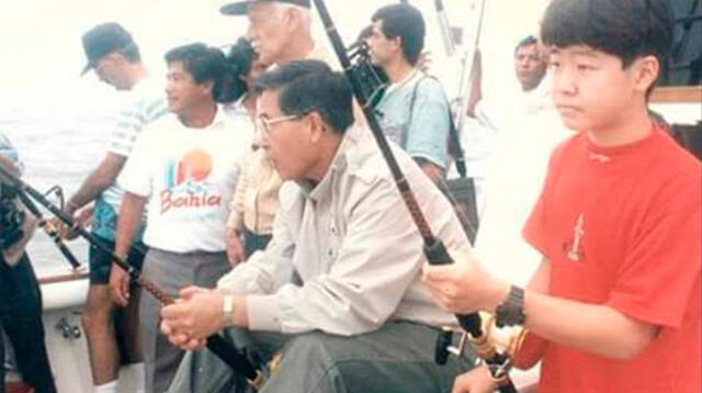 Alberto Fujimori estuvo pescando en la selva el día en que cayó Abimael Guzmán
