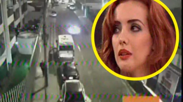 Cara de Rosángela Espinoza al enterarse de que 'El gran show' difundirá video de cómo Carloncho agredió a Lucas Piro