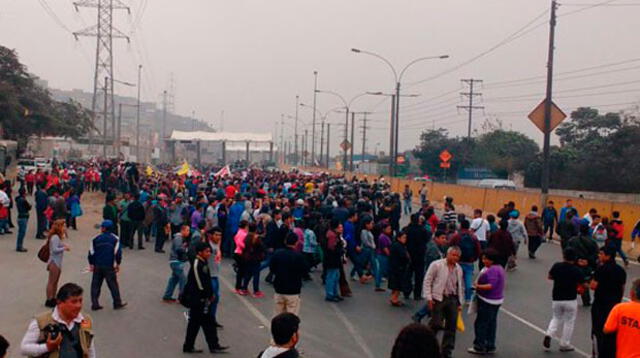 Padres exigen dialogar con autoridades por nuevas vías en el Cono Norte