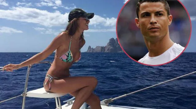 Prensa vincula a modelo Desiré Cordero con Cristiano Ronaldo
