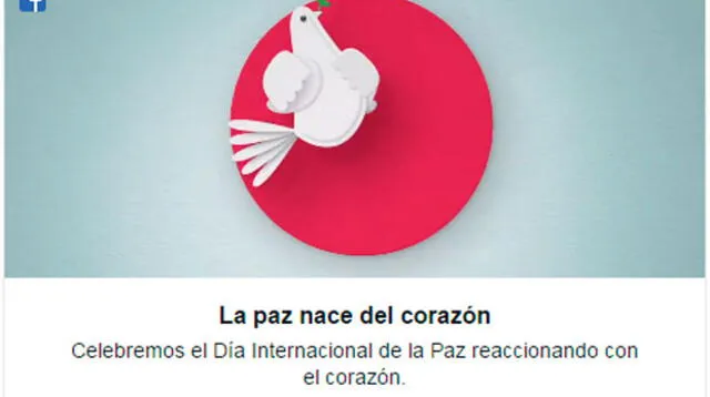 La paloma es símbolo de la paz