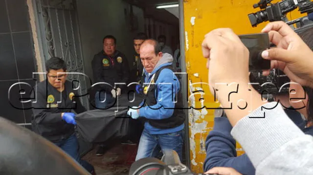 Traslado de cuerpo a la morgue de Lima