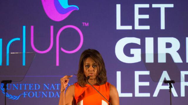 Escolares conversarán con Michelle Obama vía Skype el 11 de octubre
