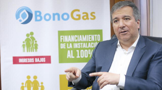 Bono del gas beneficiará a las familias más necesitadas