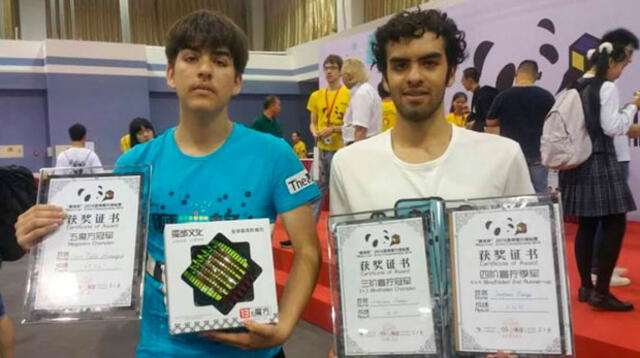 Hermanos peruanos ganan campeonato mundial de Cubos Mágicos