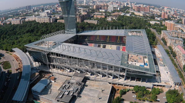 El CSK Arena, estadio del CSK Moscú