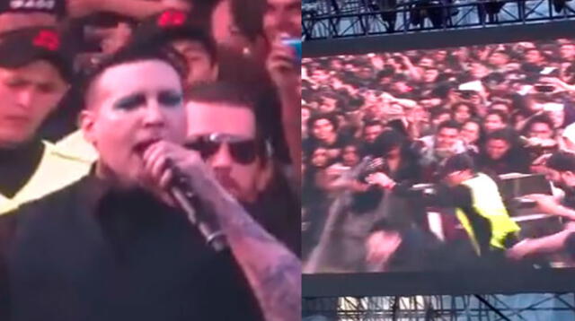 Tremenda caída. El cantautor de "Coma" besó suelo mexicano al caer de cara en su presentación en prestigioso festival producido por la banda Slipknot.