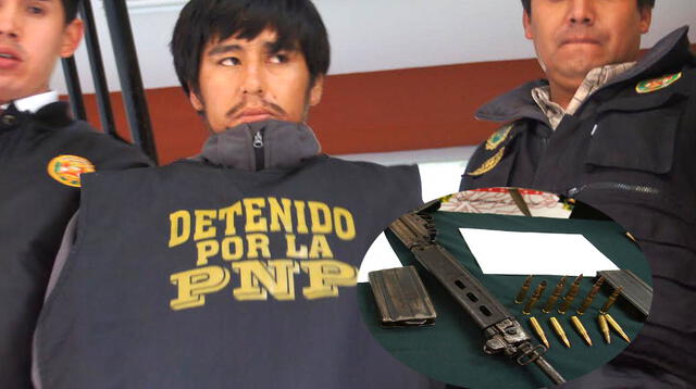 Uno de los detenidos de la banda de Los Destructores del Cusco
