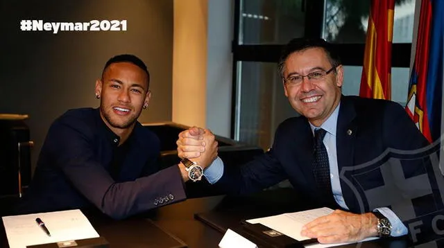 Neymar tiene para rato en el Barcelona