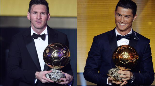 Messi y Cristiano van por el Balón de Oro