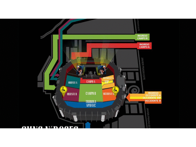 El mapa del gran concierto